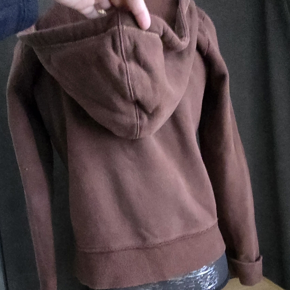 Women's Jacobs Connection Chocolate Brown Hoodie - Picture 4 of 8